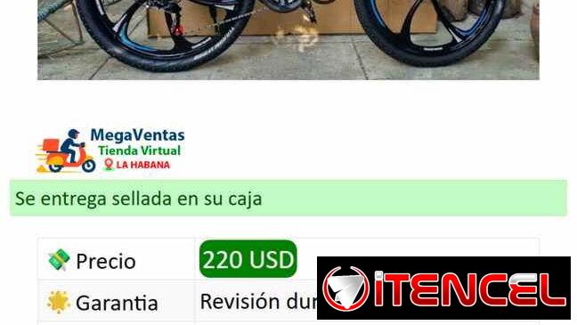 ✨️VENTA DE BICICLETA MONTAÑESCA MEDIDA 26✨️