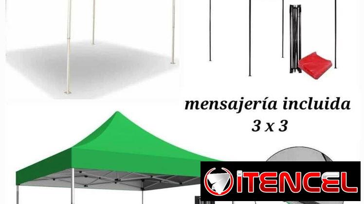📢 Carpas plegable medida 3×3 Ideal para su negocio. Importadas