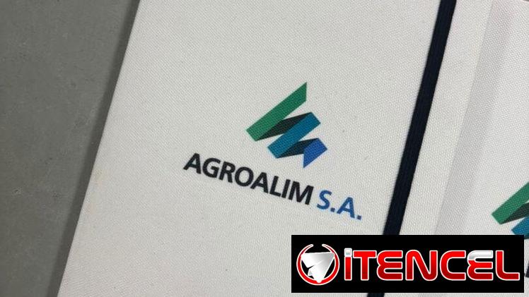 Agendas sublimables formato A5 con tira negra