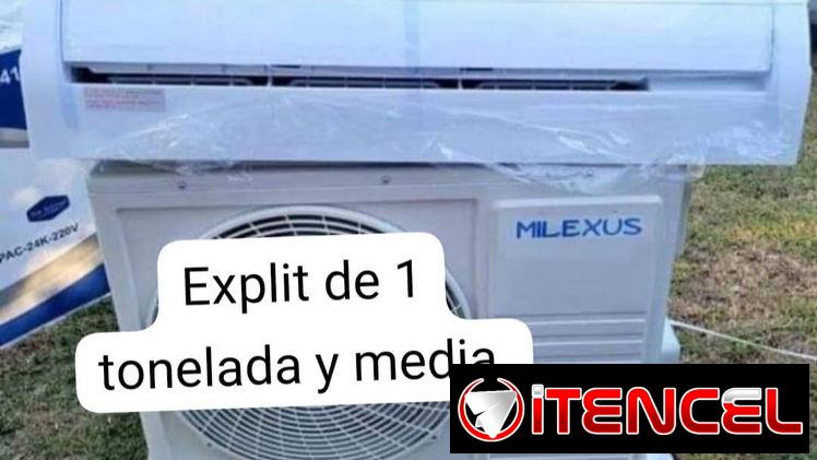 Split Milexus 1.5 tonelada Servicio de mensajería INCLUIDO
