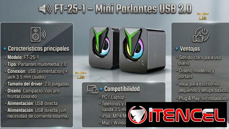 Bocinas RGB