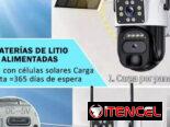 Cámara de seguridad Solar/ 2 paneles de carga/ el