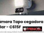 Cámara Tapo cegadora y solar – C615F. Cámara de seguridad inalámbrica para exteriores con panel solar
