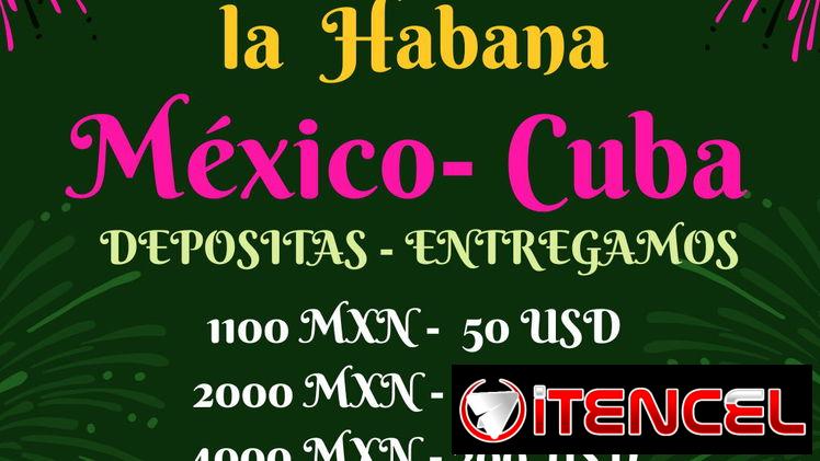 REMESAS PARA TODA LA HABANA 🇨🇺 📍 Desde 🇺🇸 Estados Unidos y 🇲🇽 México