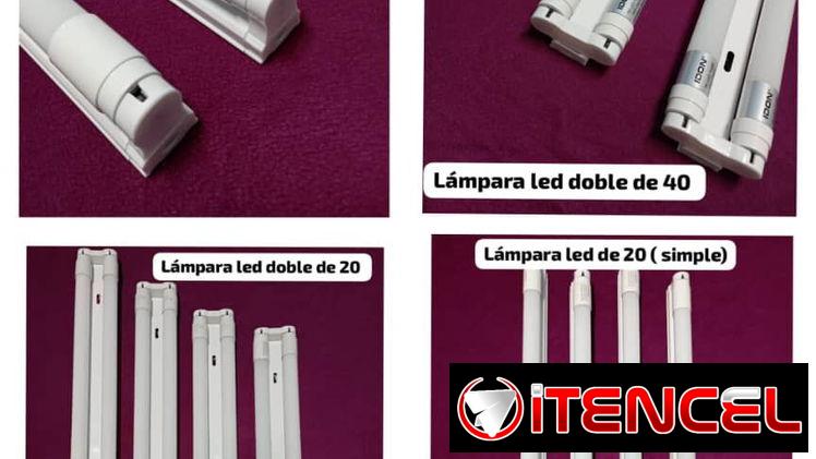 Lámpara led  de 40 doble 5500 Lámpara led  de 40 simple 3200 Lámpara led de 20 doble 4200 Lámpara led de 20 simple 2500