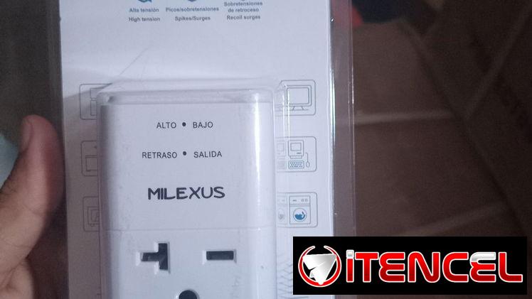 🚨 15 USD 🚨 PROTECTOR DE VOLTAJE MILEXUS 220V-20A. MENSAJERÍA FACTURA Y GARANTÍA DE 1 MES. TLF 54833699