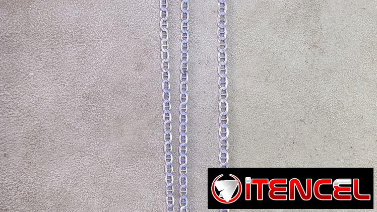 Cadena y Manilla de plata ITALY 925