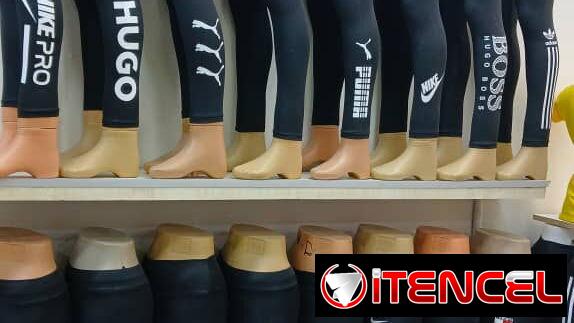 Licras deportivas de diferentes marcas reconocidas con laster de alta calidad