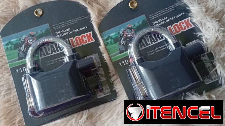 CANDADO con alarma Nuevooo con pilas de respuesto. 58441134