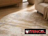 Alfombra redonda decorativa