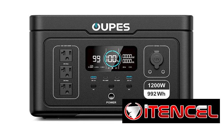 1200W – ESTACIÓN DE ENERGÍA OUPES 3600WP/1200WN CON 992WH. FACTURA Y GARANTIA. TL 54833699