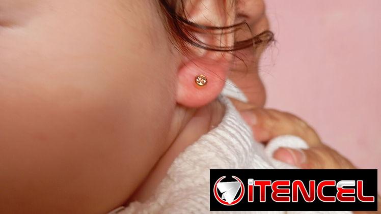 Perforaciones nariz, orejas a bebés y adultos con aretes Antialérgicos medicinales