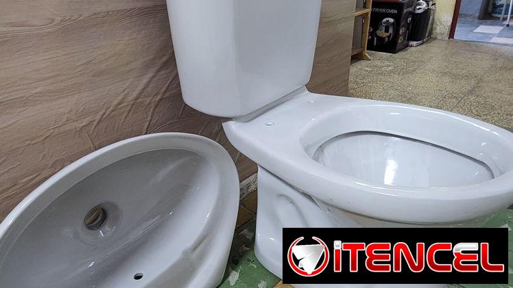 Se oferta juego de baño , blanco coco