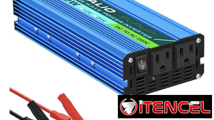 Inversor, Convertidor de 2200w onda pura. Nuevo