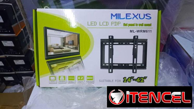 Soporte de Pared para TV de 14 A 42 Pulgadas MILEXUS Precio $30 USD transporte incluido y Garantía