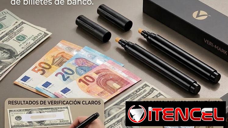 Plumón detector de dinero falso – Verificación instantánea