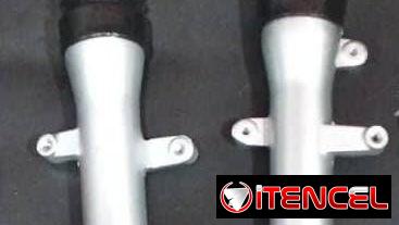 Se reparan barras delanteras para motos eléctricas y automáticas
