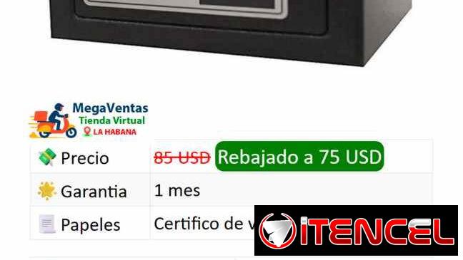 Caja fuerte Gforce 5 litros