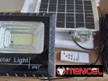 🔆 Lámpara Solar 200W + Panel Solar 25W. Batería: LiFePO4  de  3,2 V/5 Ah. IP67