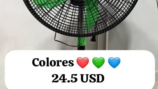 Ventilador pedestal