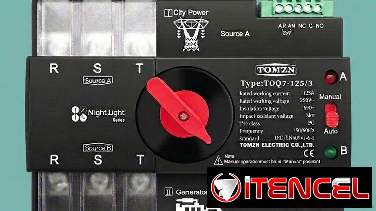 ​⚡ Transfer Automático 125A (3P / 220V) 🔄