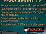 Antena de TV portátil 4K 1080P HD modelo 2026 con interruptor inteligente incorporado