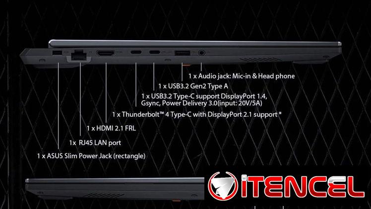 Laptop ASUS TUF A16 Gaming Ryzen 7 16GB 512GB SSD RTX 4050 | 16” WUXGA en La Habana