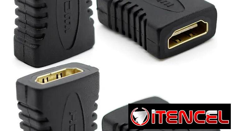 Cople Conector Hdmi A Hdmi Hembra Adaptador 1080p 4pzs