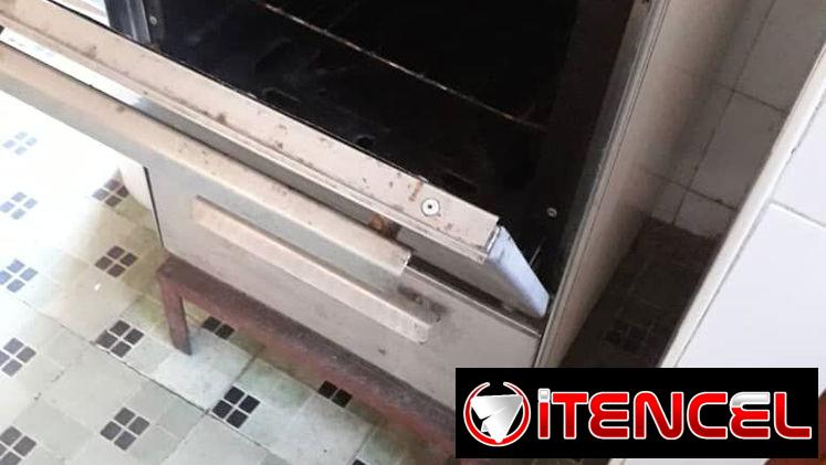 Se vende cocina de gas reconstruida de 4 hornillas con horno. 56044154