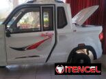 4800USD Triciclo RALY grande con techo y maletero con motor de 1000w y bateria de gel 100Ah