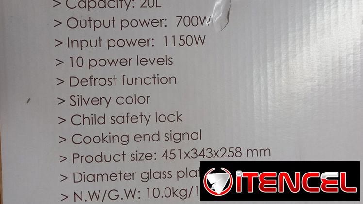 20 LITROS – HORNO MICROONDAS MILEXUS 20L. SERVICIO DE ENTREGA, FACTURA Y GARANTIA. 54833699
