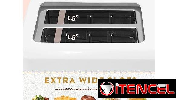 🍞 TOSTADORA ELITE GOURMET COOL TOUCH | 2 REBANADAS | RANURAS EXTRA ANCHAS | 7 NIVELES ENVÍO DISPONIBLE* + GARANTÍA**