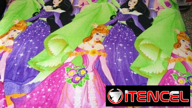 Colcha antialérgica para niña