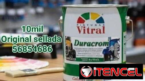 Pintura de aceite y esmalte sintético para hierro metal y madera