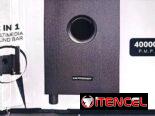 barra de sonido c/subwoofer usb/bt/tf/aux/hdmi/optica con control remoto marca Premier 53750952 5550641