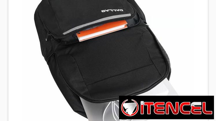Mochila Unno Tekno Dallas Para Laptop 15.6″ Resistente Con Compartimento Acolchado y Bolsillos Múltiples