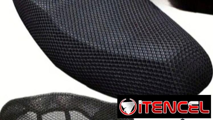 Forro de asiento de moto grande y pequeña