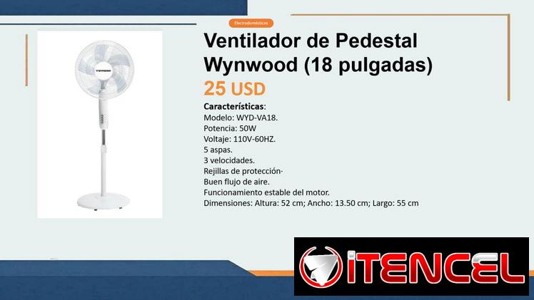 Ventilador de Pedestal