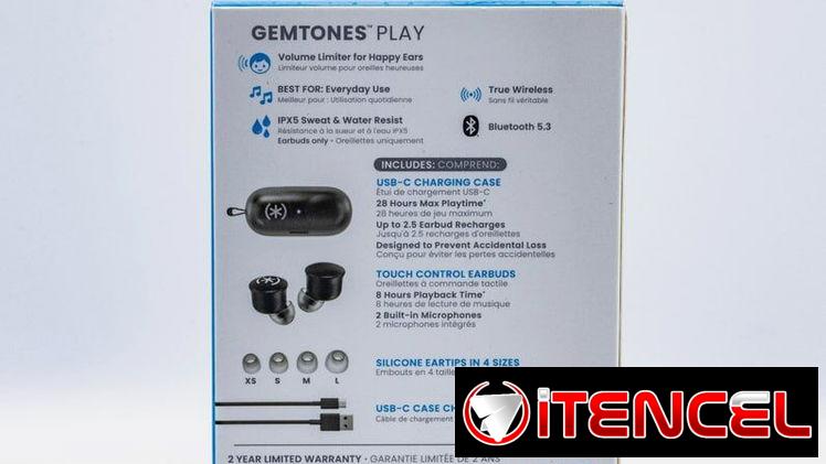 GEMTONES Play – Audífonos Inalámbricos True Wireless