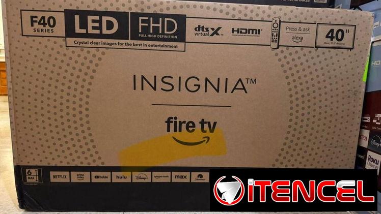 Smart TV Insignia 40 pulgadas FHD Fire TV • Factura a nombre del cliente  • Garantía de 3 meses  • Domicilio Incluido