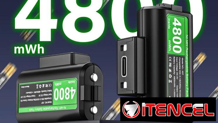 ☎️53544655 🛵 Entrega Disponible ⭐ Paquete de Baterías Recargables para Controlador Xbox con Estación de Carga⭐