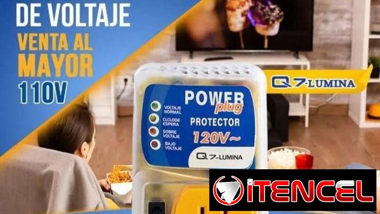 👍PROTECTORES DE VOLTAJE ✅ Q7 LUMINA 110V⚡️‼️ ✅ 💲PRECIO: 1️⃣2️⃣ USD  VOLTAJE NÓMINAL.        : 120 VAC VOLTAJE MAXIMO.