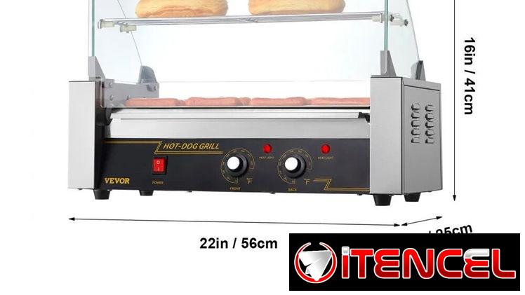 EXHIBIDOR DE HOT DOGS/PERROS CALIENTES