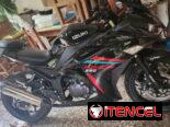 Moto nueva IZUKI, HURACAN, de 250 CC, nueva, con chapa