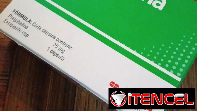 Venta de Pregabalina. Caja de 14 tabletas de 75 MG en 3000 pesos