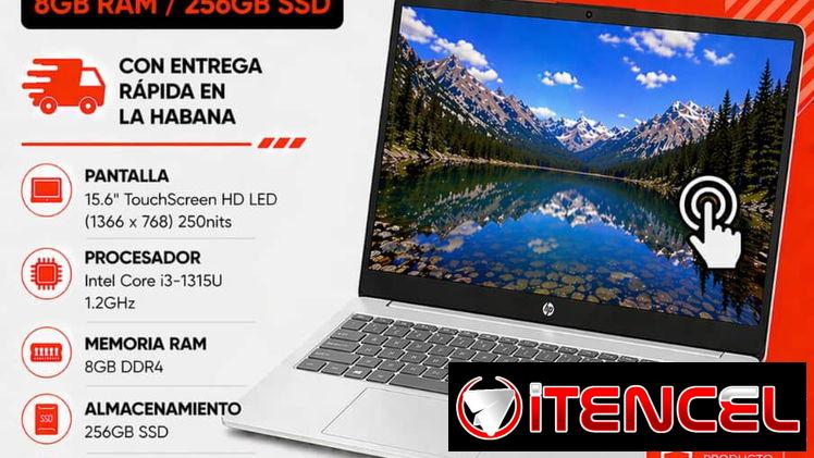 Laptop HP 15-fd0123dx i3 8GB 256GB SSD Touch | 15.6” en La Habana