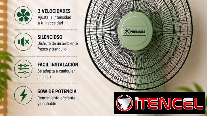 Ventilador de pared