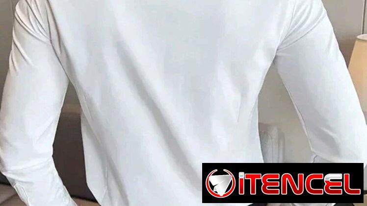 Camisa blanca mangas largas talla M