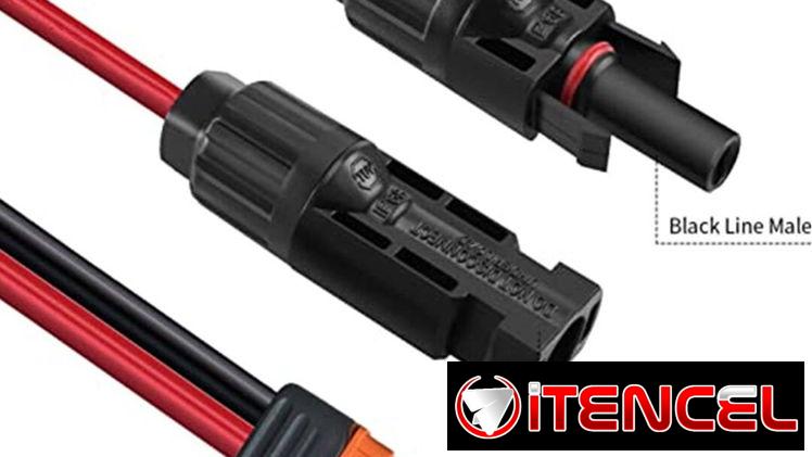 Cable adaptador Mc4 xt60i en 90 usd de 25 pies u 8 metros
