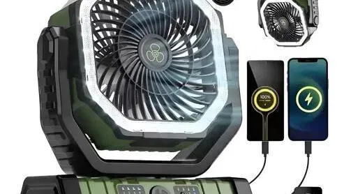 Ventiladores recargables nuevos